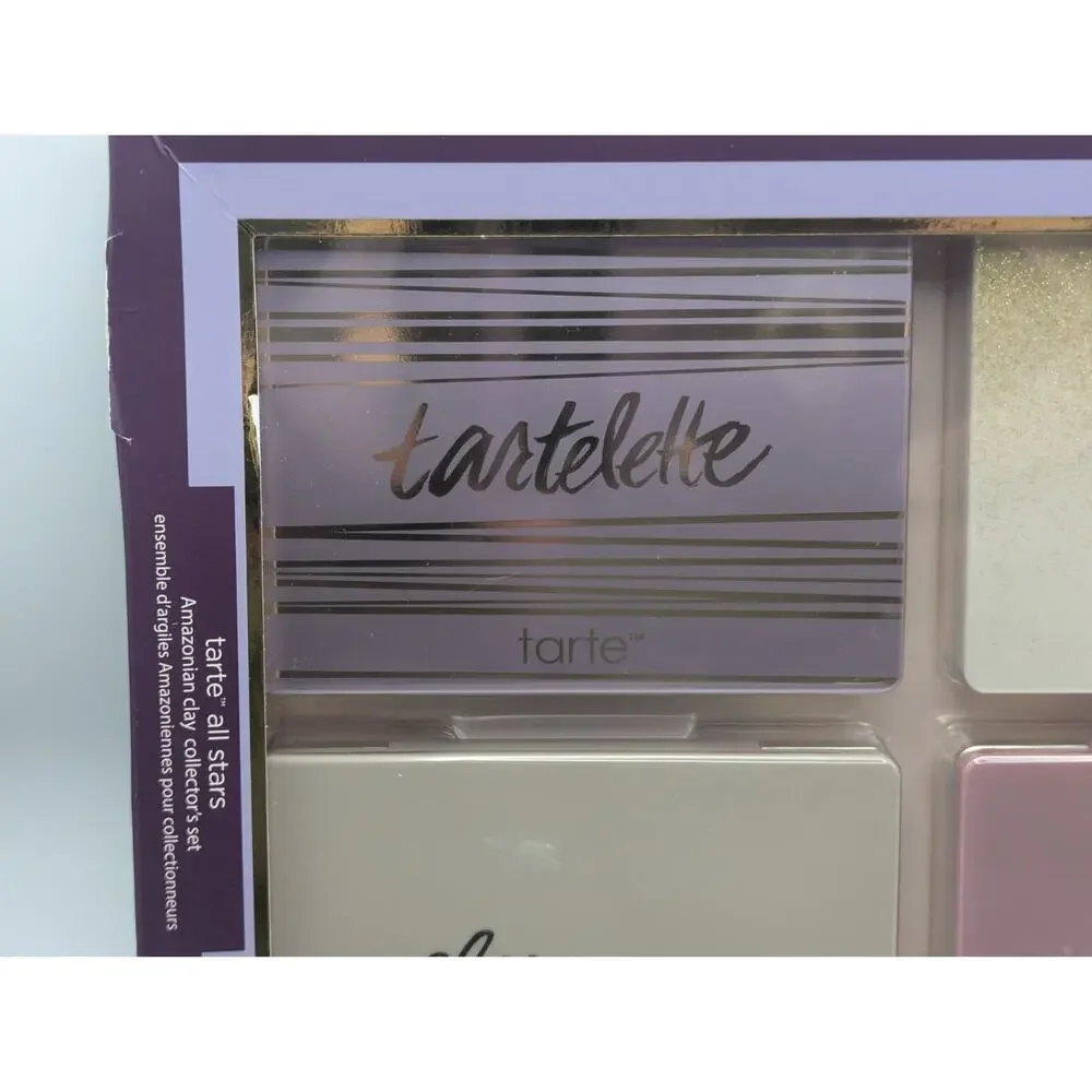 TARTE All Stars Amazonian Clay Collectors Eye & Face Palette Gift Set 4 Pc NEW